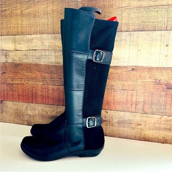 Dansko Odessa Knee High Leather Boots - Picture 3 of 11